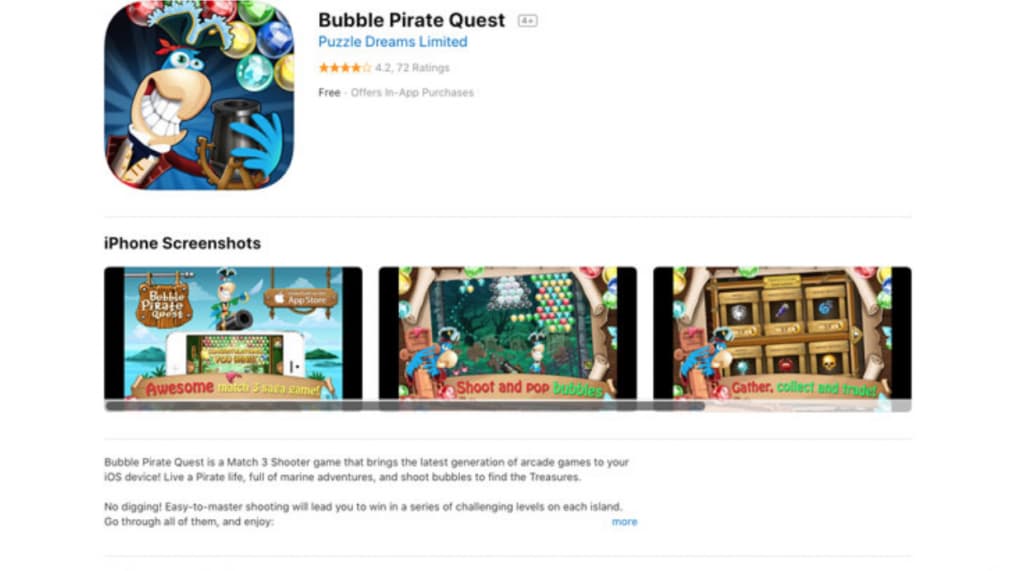 BUBBLE PIRATE QUEST